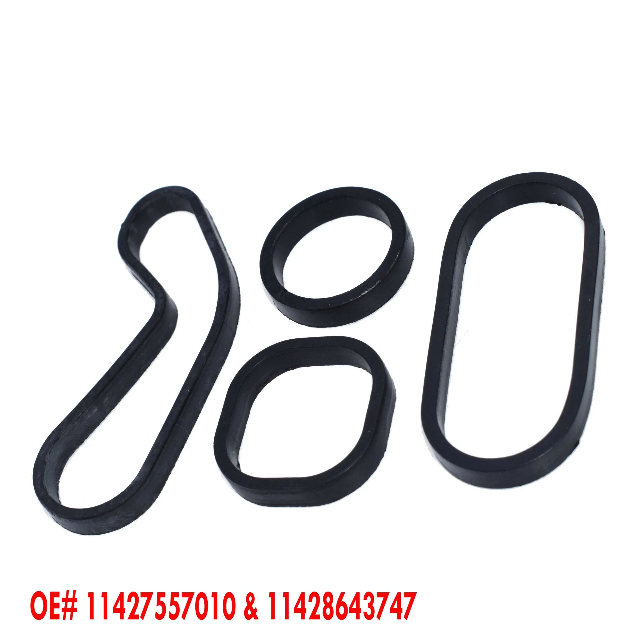 Gasket 4 Масляный радиатор, прокладка корпуса масляного фильтра для Mini Cooper R56 Clubman R55 Cabrio R57 R58 Roadster R59 Countryman R60 Paceman R61 - Цвет: Gasket 4