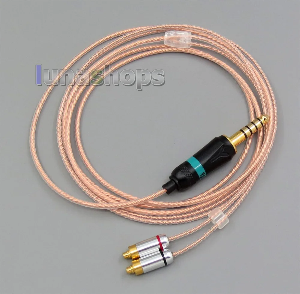 LN005662 3 5 мм 2 4 наушники серебряный 7N OCC кабель для DUNU DN 2002 2BA T5 2Dynamic Hybrid|Аксессуары