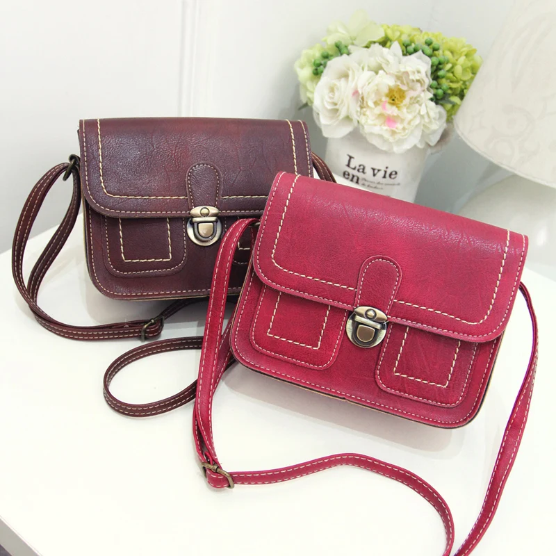 Модное и новое классическое Горячее предложение женская сумка кожаная через