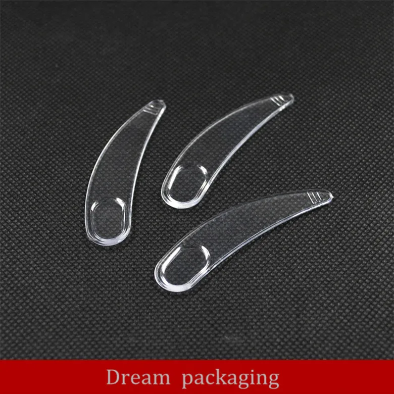 100 шт. мини косметический шпатель Совок Одноразовые маска прозрачный Пластик