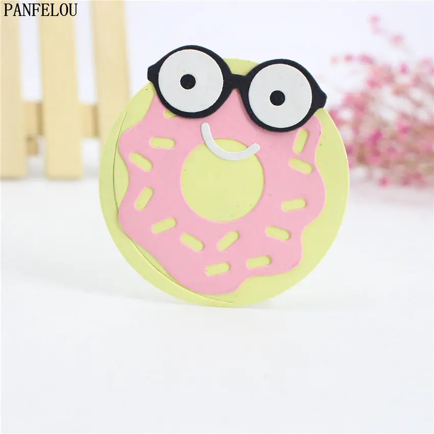 PANFELOU пончики головоломка Скрапбукинг DIY открытки в альбом бумага штампованные