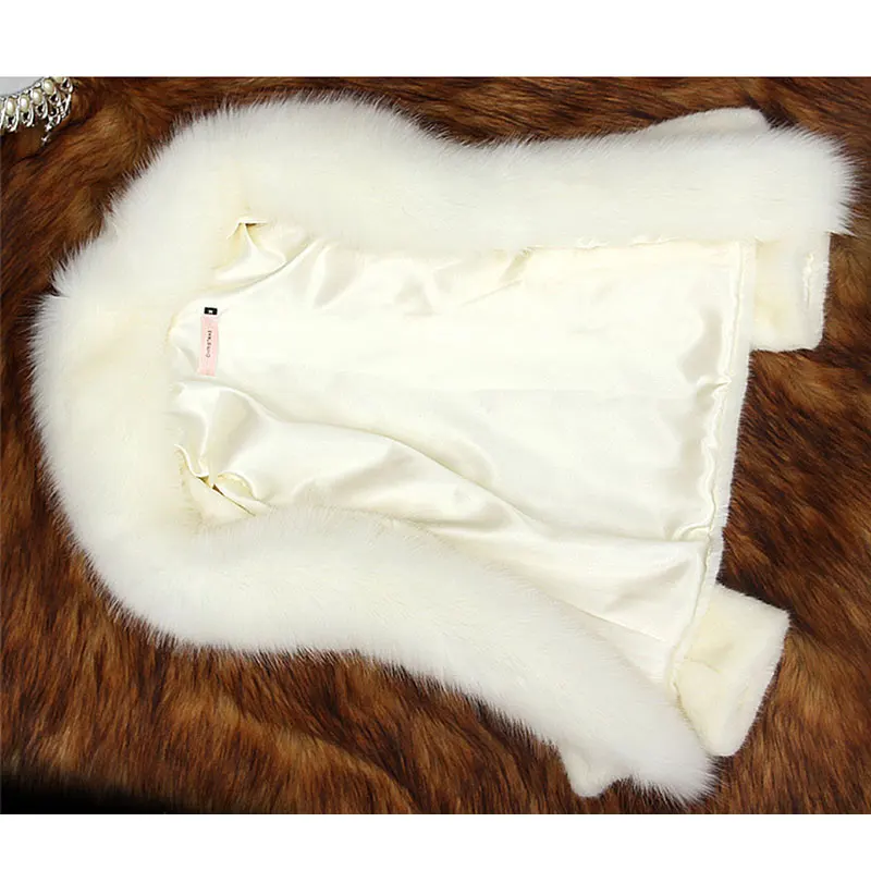 Женская Шуба из искусственного меха Wmswjh осенне зимняя шуба искусственной норки