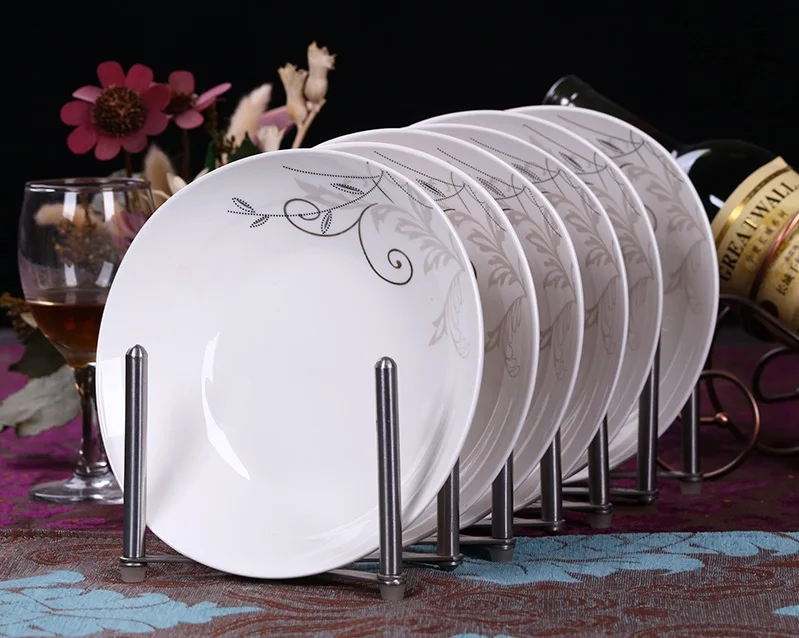 6 шт./компл. американская столовая керамическая посуда Цзиндэчжэнь фарфоровая из