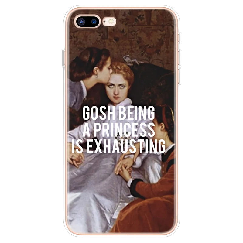 fg3ren ТПУ чехол для телефона Renaissance для iPhone 8 7 6 6S Plus для iPhone XS Max XR TPU чехол для iPhone 5 5S SE 5C 11X4 4S чехол - Цвет: fg3ren