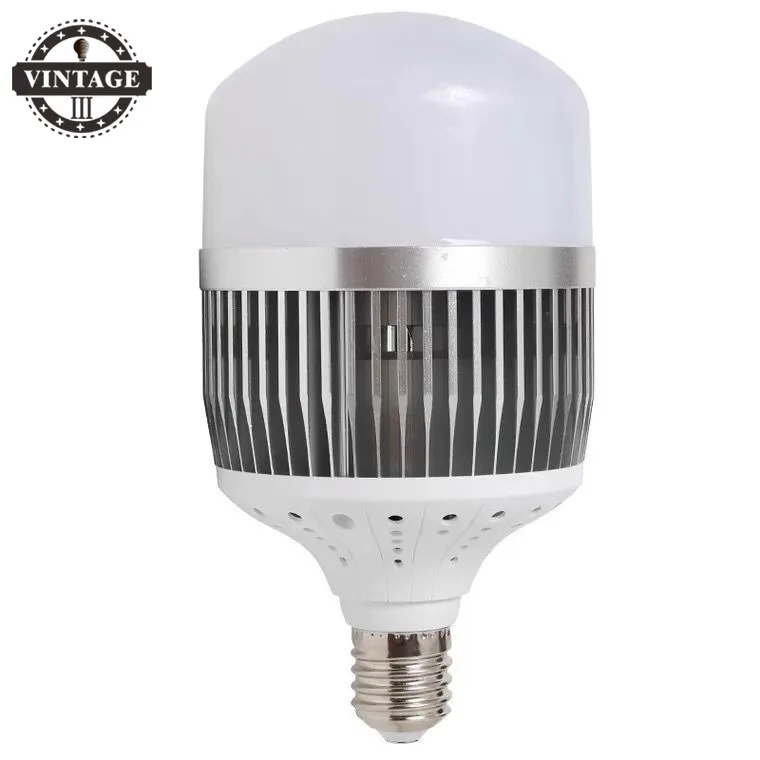 Vintagelll высокое Мощность 30 Вт 50 80 100 150 Светодиодный лампочки E40 E27 220 V лампа высокой