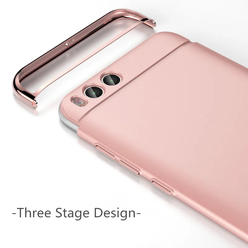 Чехол для xiaomi mi6 с мультипликационным принтом mi 6 MOFi, Роскошный чехол для xiaomi mi 6, задняя крышка 3 в 1, чехол, корпус, синий, золотой, красный, 5,15 дюйма