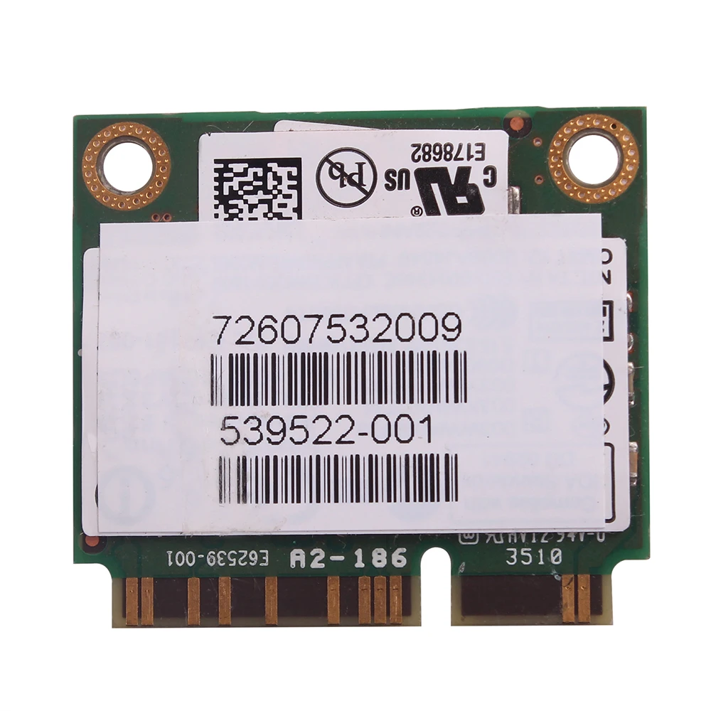 Для беспроводной карты Intel 622ANHMW 6200 300M 802.11a/g/n SPS :572509 001 для HP|Сетевые карты| |