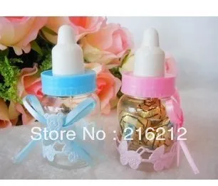 

Wedding favors Baby feeding bottle wedding candy box