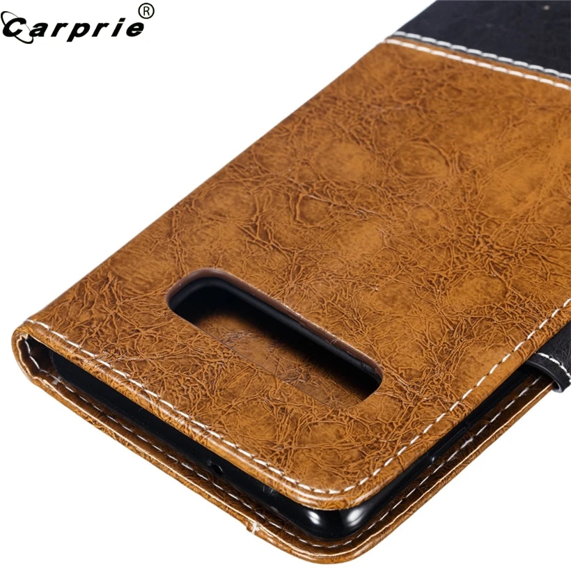 Кожаный чехол-портмоне CARPRIE с откидной крышкой для Samsung Galaxy S10 Plus 6 4 дюйма/S10 1