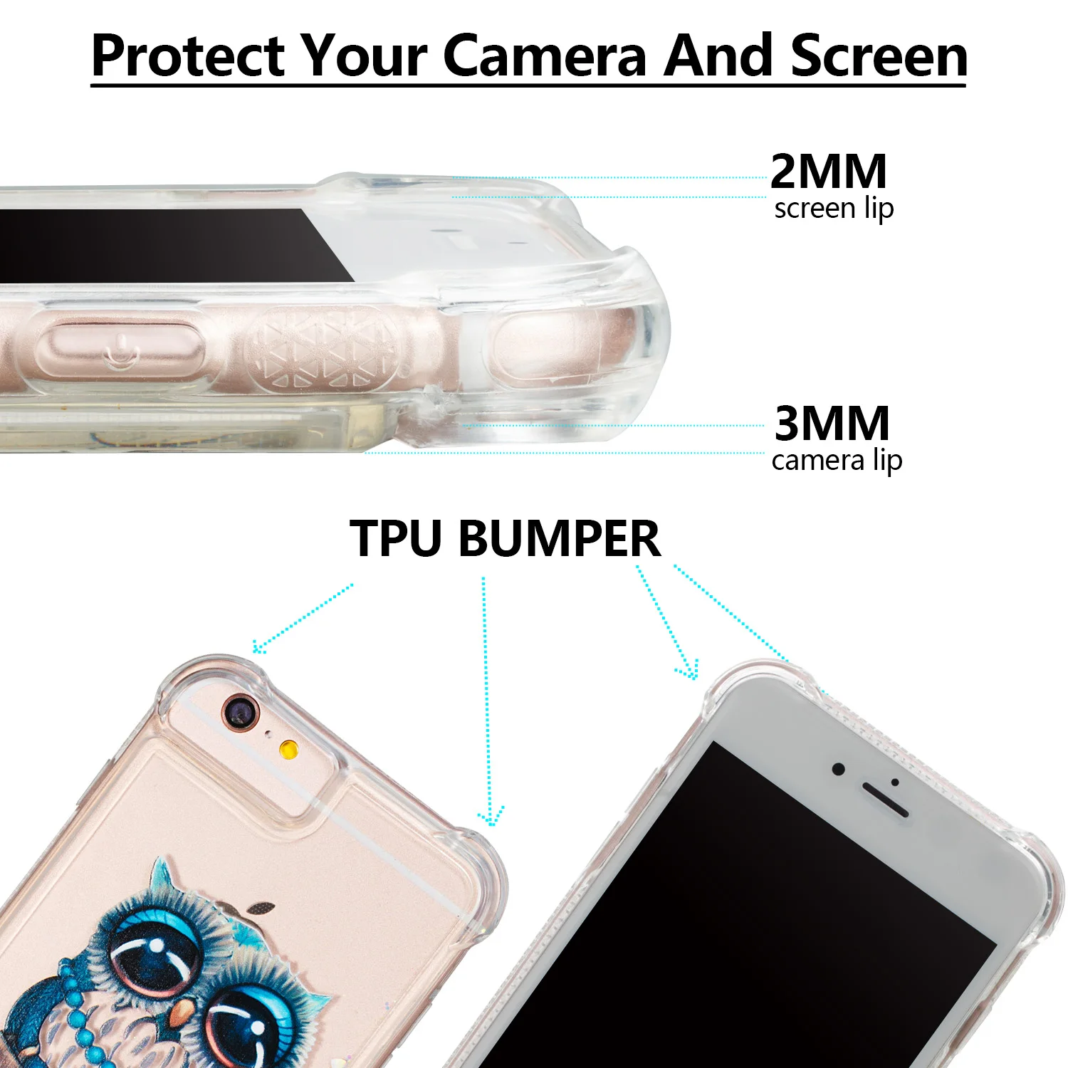 For Apple iPhone7 iPhone 7G 4.7 Case Dynamic Liquid Glitter Sand Soft TPU 8g Cover Quicksand Mobile Phone Shell |