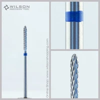 cross cut standard5000355 iso 190 tungsten carbide burs wilson carbide nail drill bitdental burs