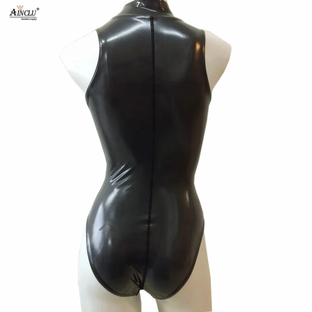 Ainclu womens performance Zentai Cosplay Anime Second Element Lovely Sister Sexy open Breast Swimsuit adults Half Tights | Тематическая
