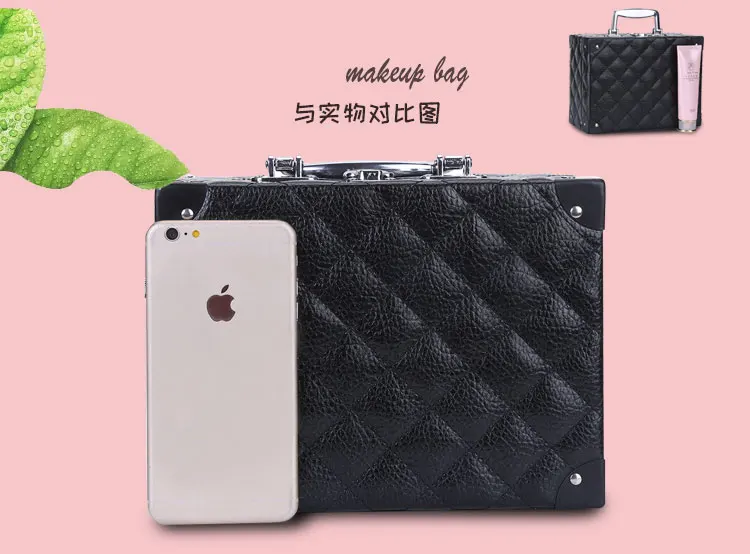 portable large-capacity cosmetic case cosmetic storage bag waterproof travel portable professional multi-layer cosmetic bag