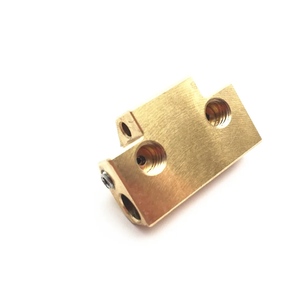 Качество 2 в 1 out Циклоп hotend комплект с медный нагревательный прибор блок 75 мм 0 4