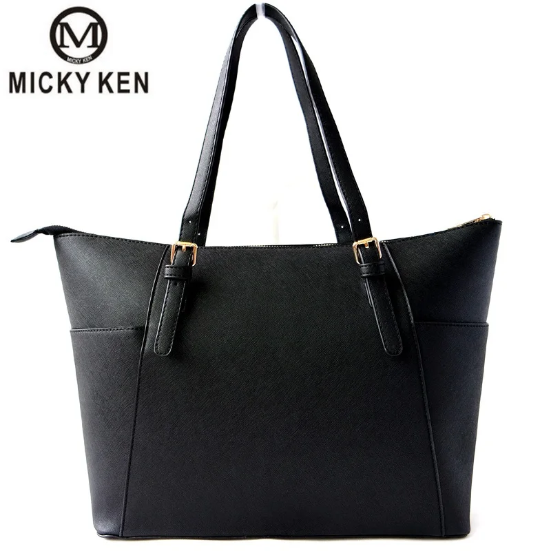MICKY KEN bolsa feminina 2019 women handbags big pu leather high quality letter female bag designer bolsos mujer sac a main tote | Багаж и