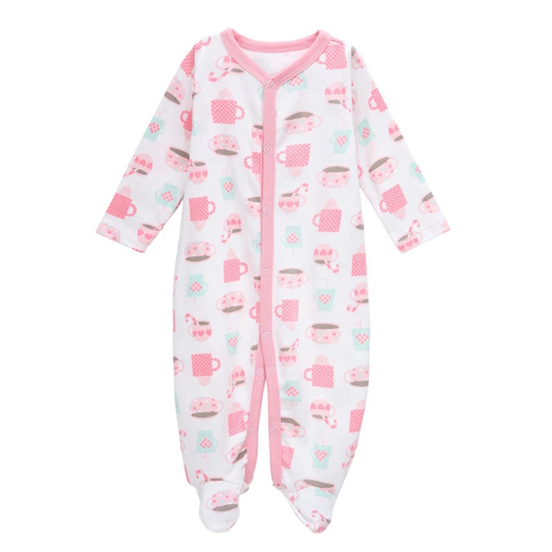 3 шт./лот детские комбинезоны на весну для маленьких девочек детская одежда с