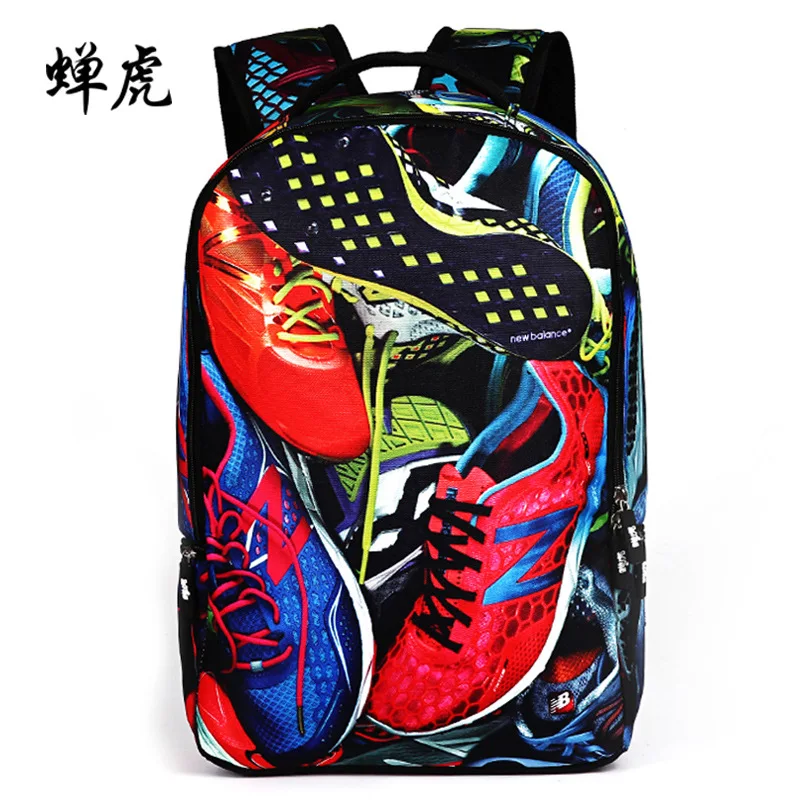 Runningtiger New Hot sale License Plate embossing boys students bag school backpacks men travel backpack package free shipping | Багаж и