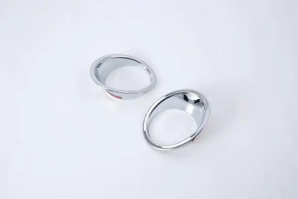 

For BMW X2 2018-2019 F39 ABS chrome front fog lamp light cover 2pcs