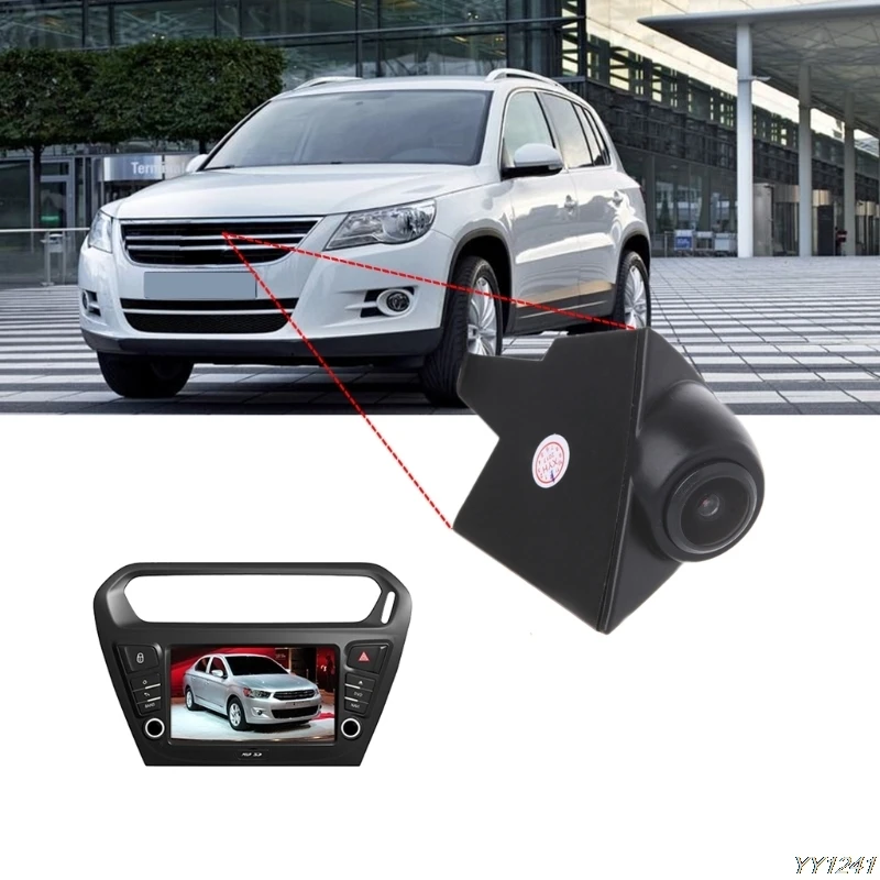 

Waterproof CCD Car DVR Front View Camera For VW Volkswagen GOLF Bora Jetta Touareg Passat Polo NTSC Vehicle Camera 110 Degree-Y