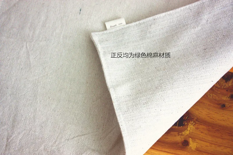 Теплоизолированный коврик для посуды из 100% натурального хлопка джутовая ткань