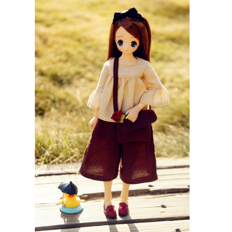 1 комплект 1/6 рубашки и широкие брюки Icy Blyth Doll's Mori Style для Azone кукла Licca аксессуары