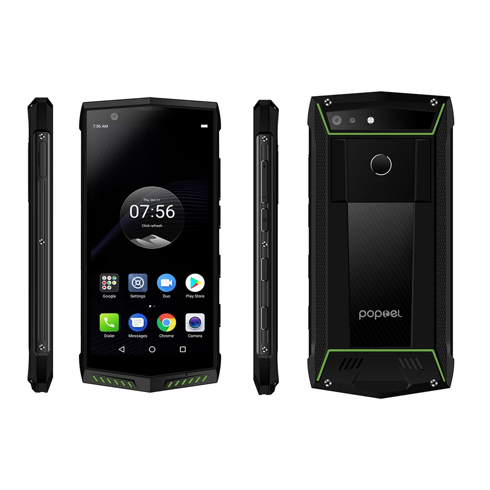 Poptel P60 смартфон с 5 7 дюймовым дисплеем восьмиядерным процессором Helio P23 5000 мАч ОЗУ 6