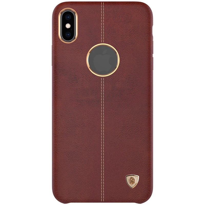 Чехол для Apple iPhone Xs Max Xr NILLKIN Englon Series кожаный чехол Винтажный элегантные чехлы на
