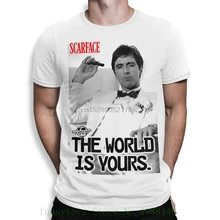 Мужская/женская футболка с надписью Scarface the World Is Your 2019|Мужские
