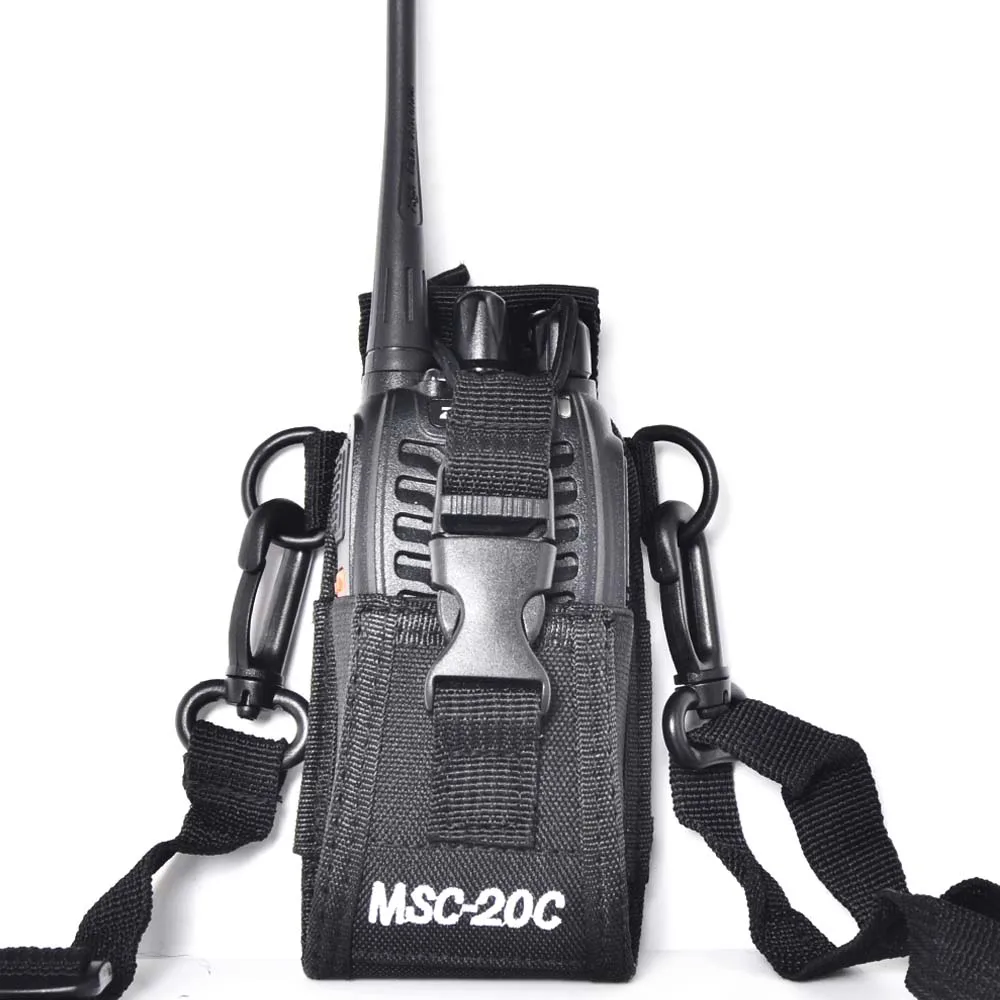 Новая сумка кобура чехол для рации BAOFENG Yaesu Icom Motorola Wouxun Puxing с радио рации|pouch belt bag|bag