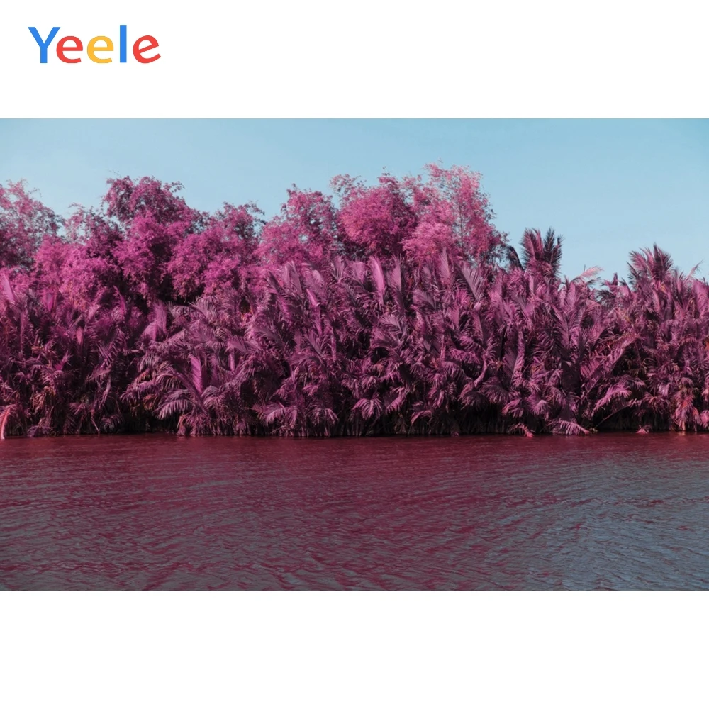 Yeele пейзаж фотосессия река красные древесные листья фотографии фоны