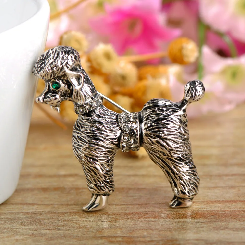 Женская винтажная брошка Funmor с зелеными глазами корсаж для животных подарок на