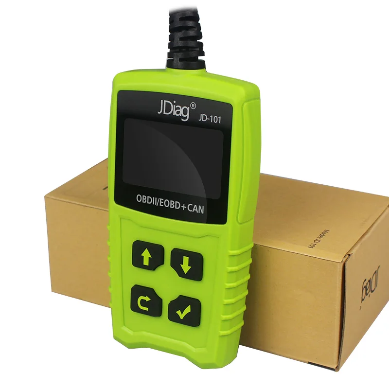 JDiag JD101 автомобильный считыватель кодов оригинальный OBD OBD2 EOBD лучше чем MS509 OM123