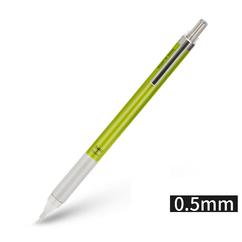 05Green TOMBOW 0,3/0,5 мм профессиональные механические карандаши, моно граф для рисования, графитовый чертёжный эскизный карандаш для школьных принадлежностей - Цвет: 05Green