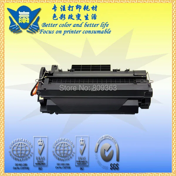 Черный совместимый картридж с тонером JIANYINGCHEN 7551A для HPs Laserjet M3035MFP P3005 M3027MFP |