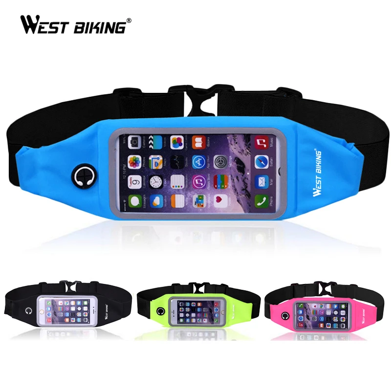 Спортивная сумка для велоспорта водонепроницаемая телефона с сенсорным экраном