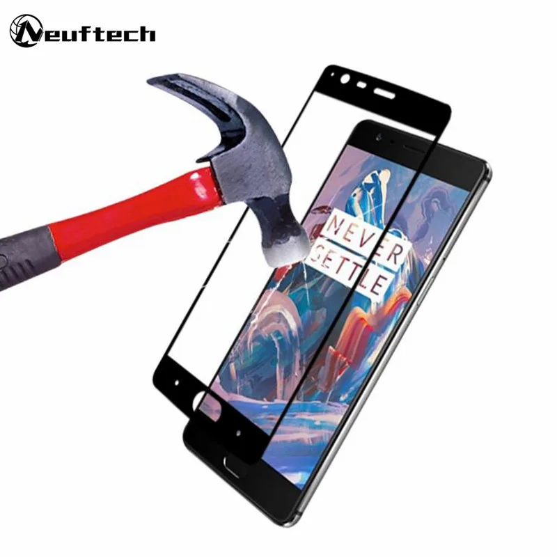 Полное покрытие закаленное Стекло Экран протектор для oneplus 6 т 5 3 оригинальный 3t