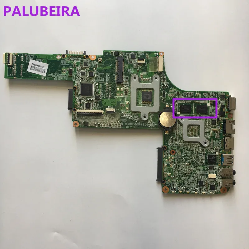 Материнская плата для ноутбука toshiba satellite L730 L735 модель DABU5DMB8E0 REV E A000095040 HM65 DDR3 100%