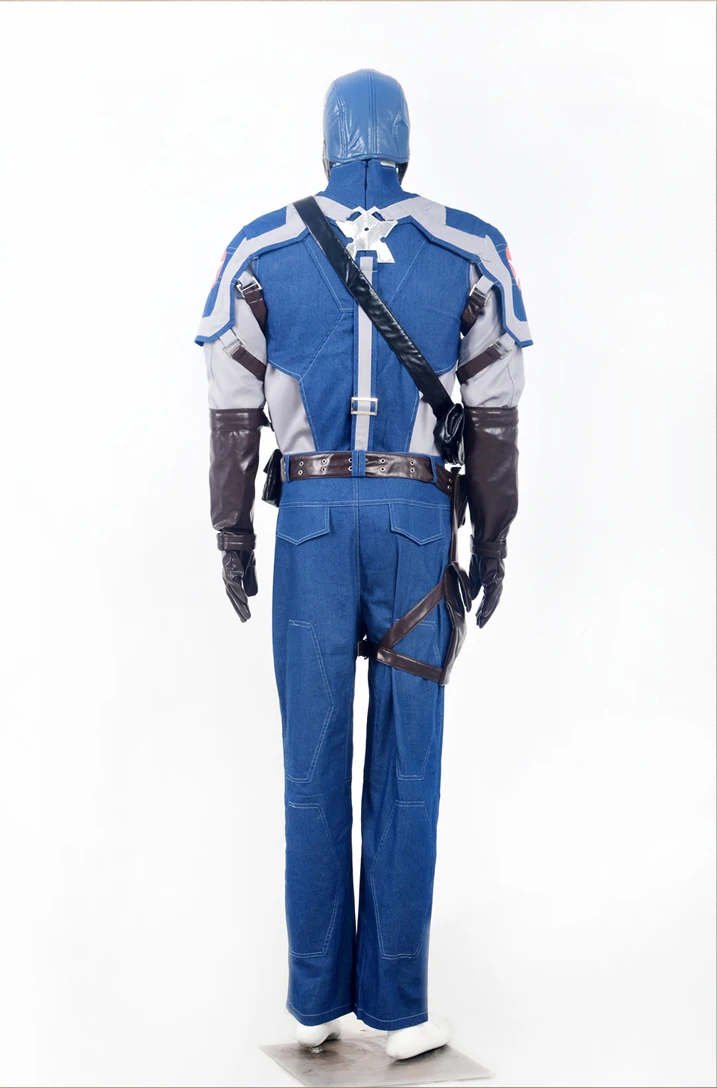 Капитан Америка Первый мститель Стив Роджерс косплей костюм | Тематическая