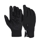 Велосипедные перчатки с закрытыми пальцами для женщин и мужчин, зимние ветрозащитные перчатки для сенсорного экрана, перчатки для занятий спортом на открытом воздухе, велосипедные перчатки для катания на лыжах и вождения