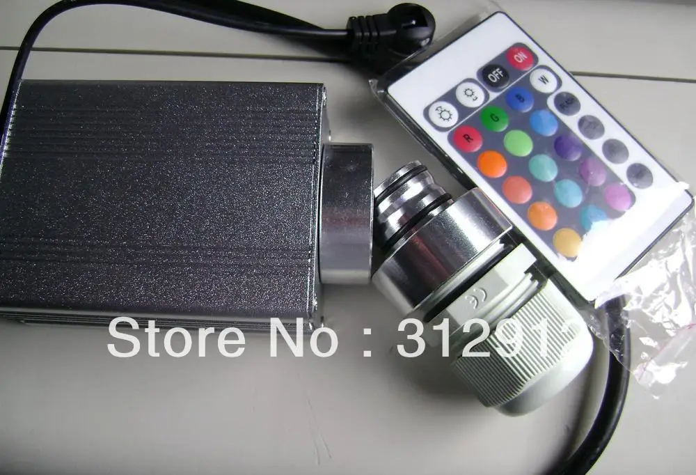 

waterproof 5w LED fiber optic illuminator,with 24key IR remote controller