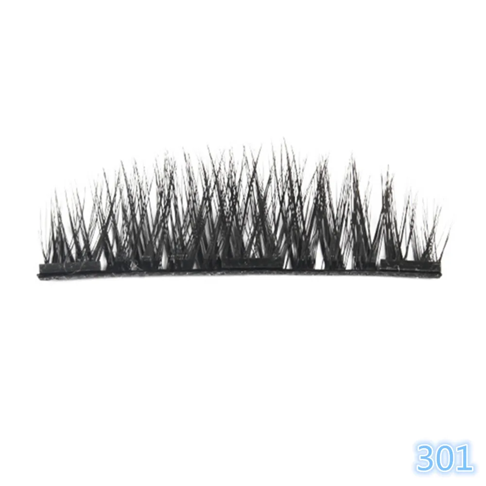 2018 New arrival 4Pcs ultra-thin 0.2mm magnetic eyelashes 3D reusable false | Красота и здоровье