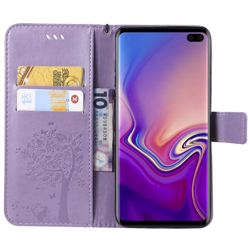XSDTS Luxury Leather Wallet Case For Samsung Galaxy S10 Lite Plus SM G970F G973F G975F Flip Phone Cover Coque Capa | Мобильные