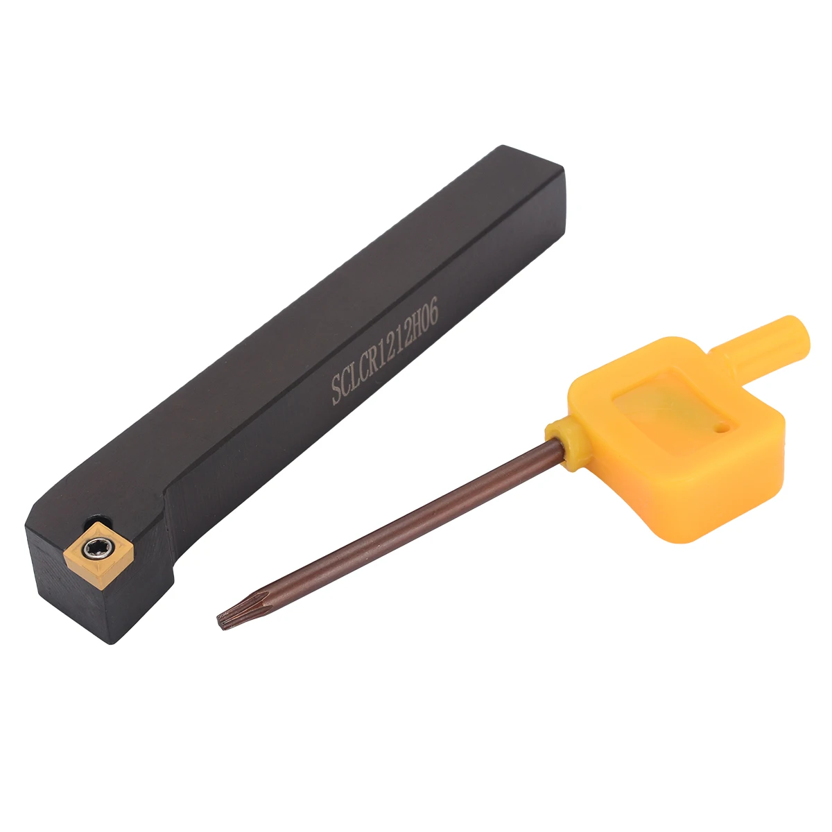 1 шт. SCLCR1212H06 держатель токарного инструмента для станка + 10 CCMT060204 HM VP15TF вставка из