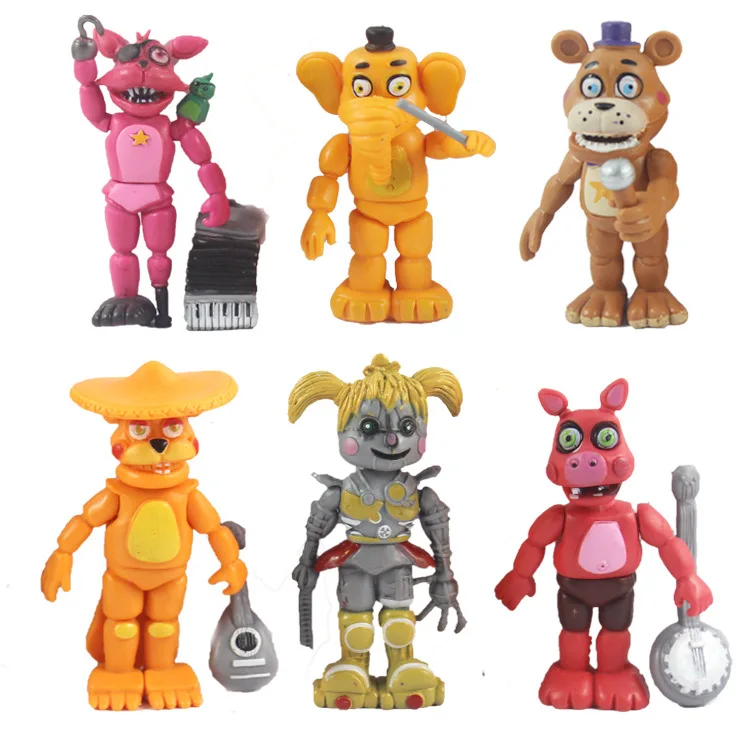 Игрушка Ночная FNAF мишка Бонни Фокси медведь фазбер экшн-фигурки для детей |