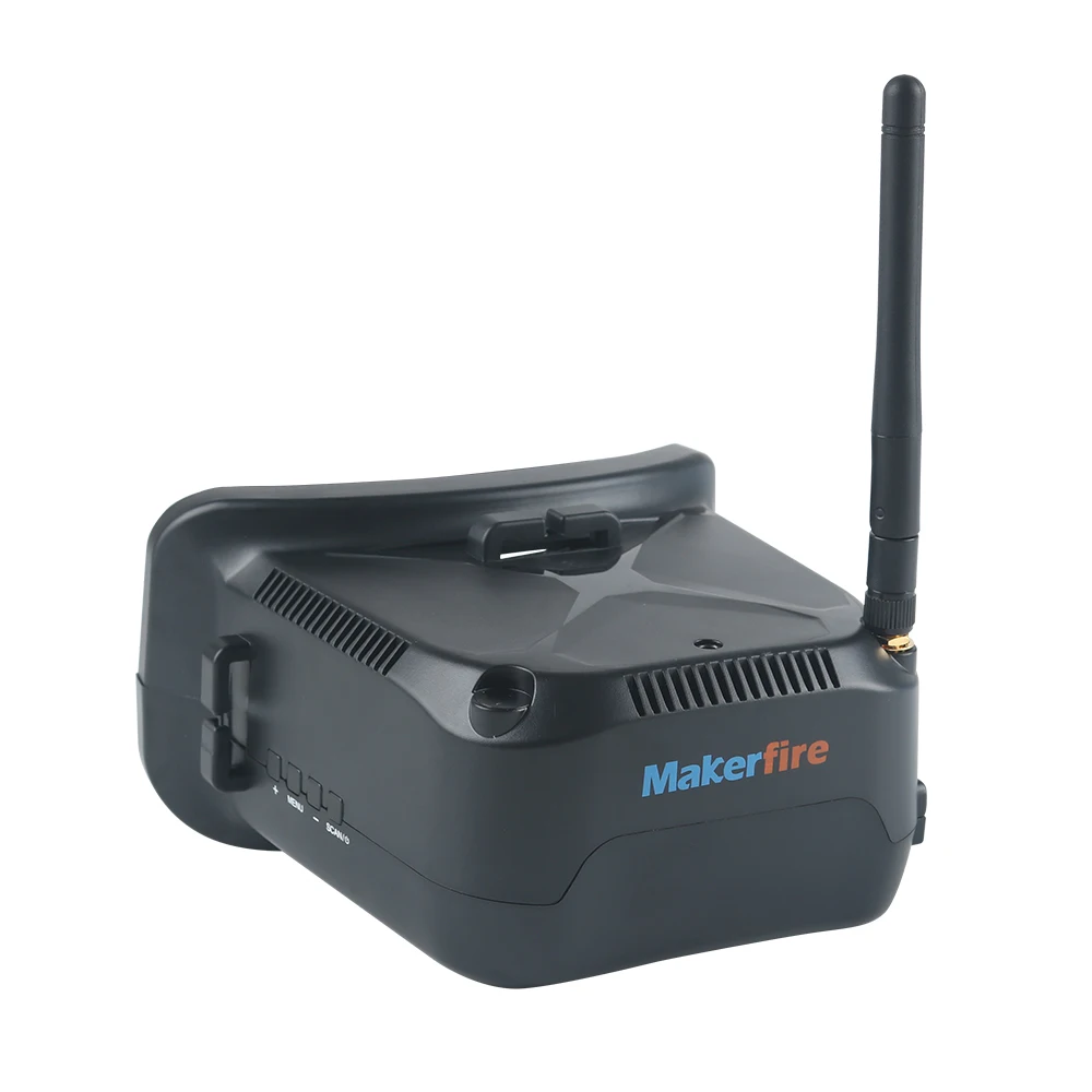 Makerfire 5 8G 40CH FPV очки 3 дюймов 800x600 P Дисплей Vedio Стекло|Детали и аксессуары| |