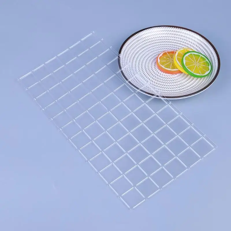 DIY торт пластиковая прозрачная текстура латтический коврик Торт Инструменты для границы торт Силиконовая форма помадка Gumpaste трафарет формы