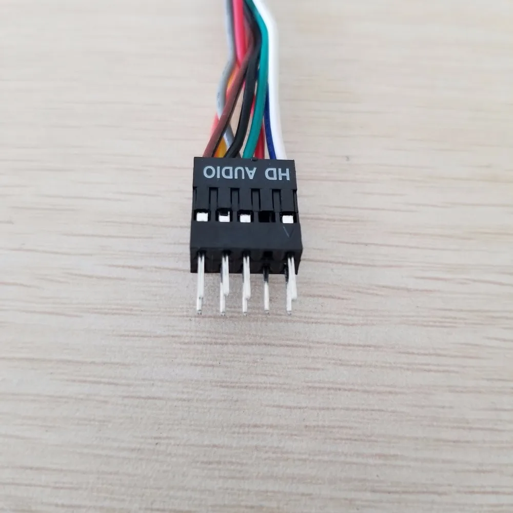 10 шт./лот HD аудио 13Pin Женский к 9Pin Мужской конвертер Кабель 22AWG для Lenovo материнская