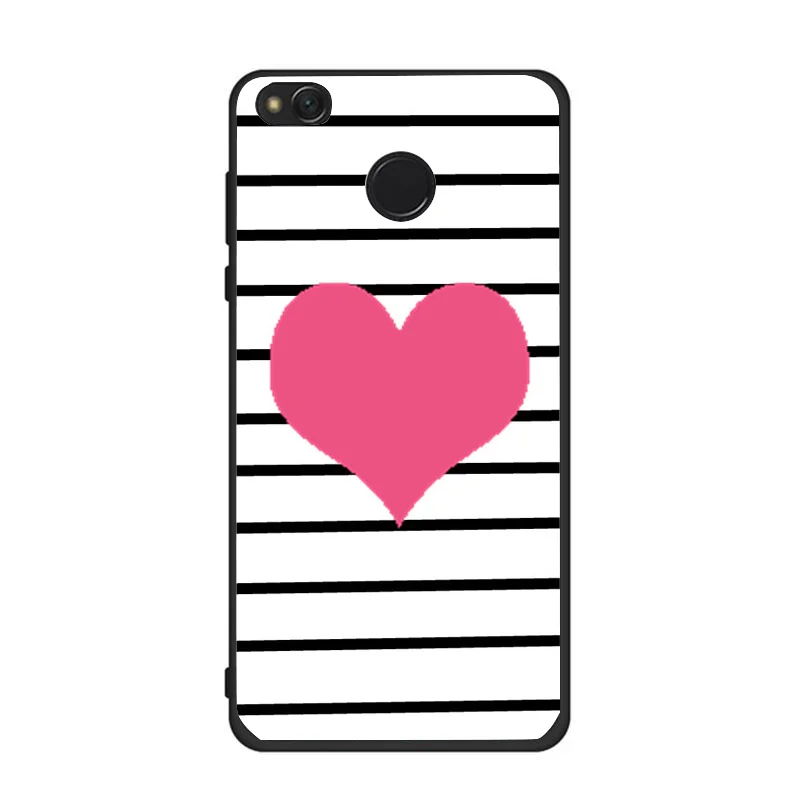 Pink Airplane Case For Xiaomi Redmi 4A 4X 5A Note 4 mi A1 Universe Rabbit White Bear |