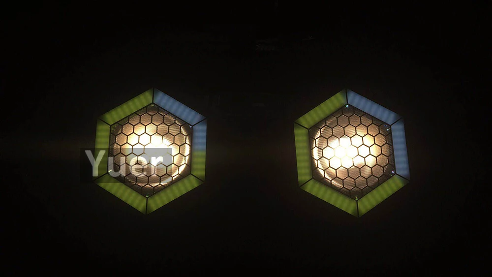 4 шт./лот Ретро вспышки 6*24 шт. SMD RGB светодиоды цветная музыка диско DJ Par освещение