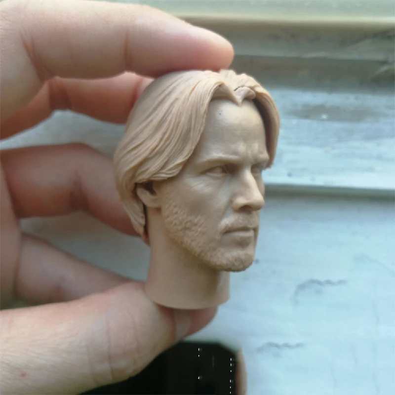 1/6 Keanu Ривз Неокрашенная головка для 12 &quotфигурки тела | Игрушки и хобби